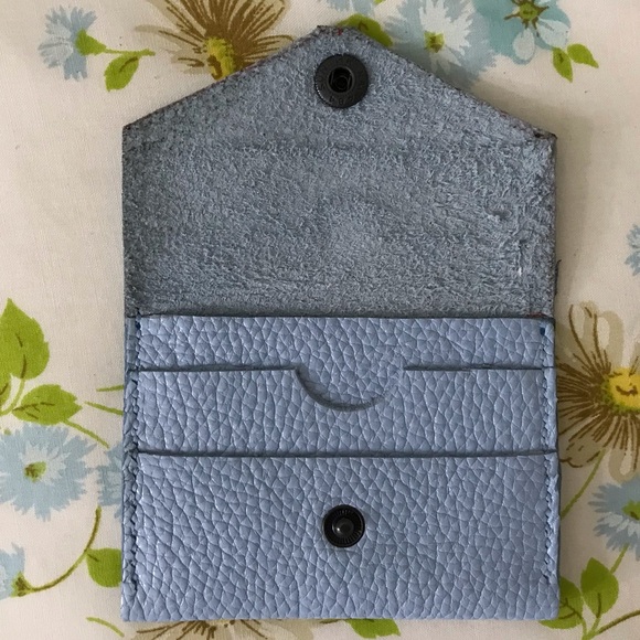 Handmade Genuine Leather Wallet Cardholder - Picture 2 of 5